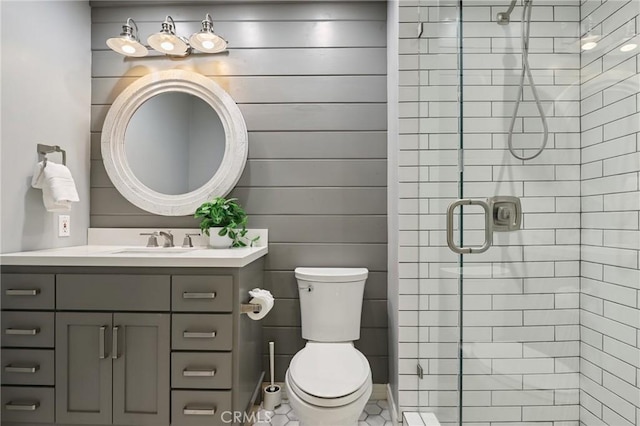 24622 Cresta Ct, Laguna Hills, CA 92653 - full bathroom featuring a shower stall and vanity