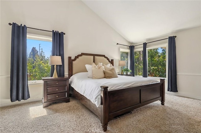 24622 Cresta Ct, Laguna Hills, CA 92653 - carpeted bedroom with lofted ceiling