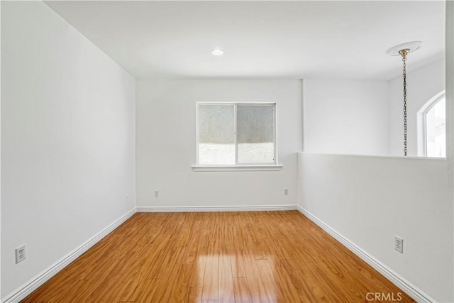 17787 Merridy St, Northridge, CA 91325 - unfurnished room with plenty of natural light and wood finished floors