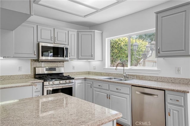 17787 Merridy St, Northridge, CA 91325 - kitchen featuring appliances with stainless steel finishes and light countertops