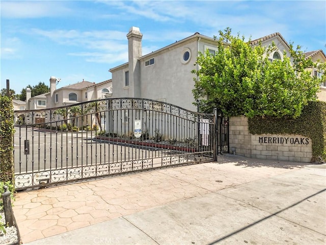 17787 Merridy St, Northridge, CA 91325 - gate featuring a residential view