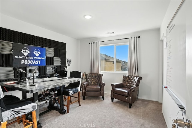 11715 Periwinkle Pl, Jurupa Valley, CA 91752 - carpeted office space with recessed lighting