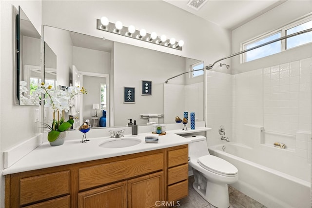 13014 Bermuda Ave, Chino, CA 91710 - bathroom featuring bathing tub / shower combination and vanity