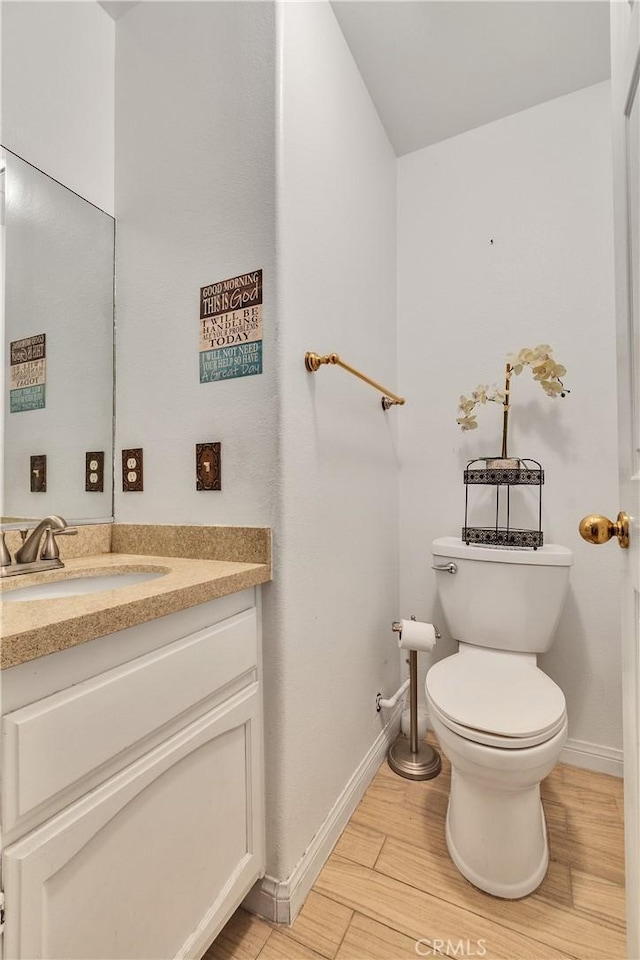 12012 Sproul St Unit 1/2, Norwalk, CA 90650 - bathroom featuring vanity and wood finished floors