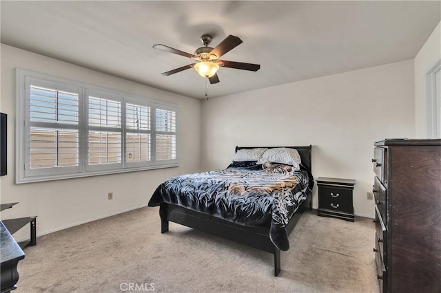 12012 Sproul St Unit 1/2, Norwalk, CA 90650 - carpeted bedroom featuring baseboards and a ceiling fan