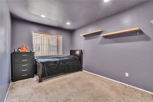 12012 Sproul St Unit 1/2, Norwalk, CA 90650 - carpeted bedroom featuring recessed lighting