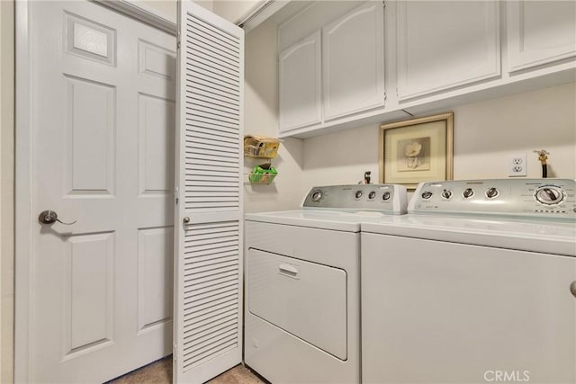12012 Sproul St Unit 1/2, Norwalk, CA 90650 - washroom with cabinet space and independent washer and dryer