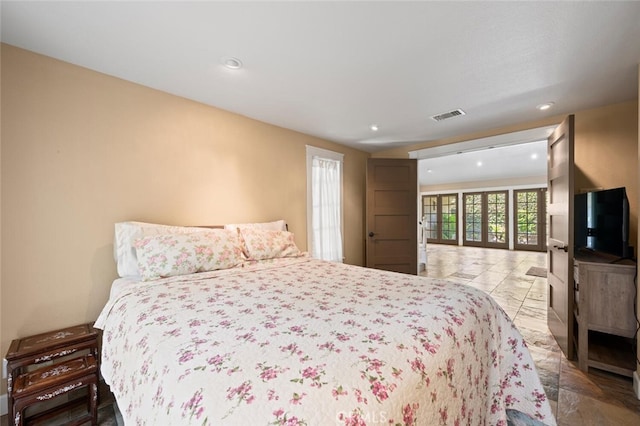 27681 Paseo Esteban, San Juan Capistrano, CA 92675 - bedroom featuring recessed lighting and marble finish flooring