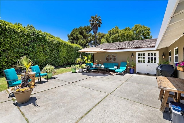 2805 Via Montecito, San Clemente, CA 92672 - view of patio / terrace featuring an outdoor living space