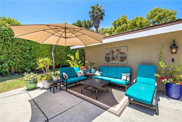 2805 Via Montecito, San Clemente, CA 92672 - view of patio with an outdoor hangout area