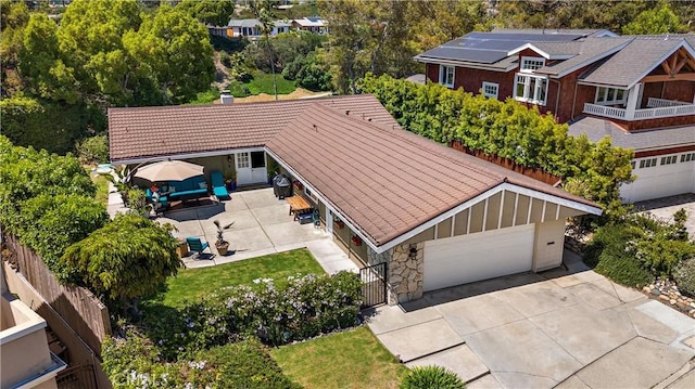 2805 Via Montecito, San Clemente, CA 92672 - aerial view of property and surrounding area