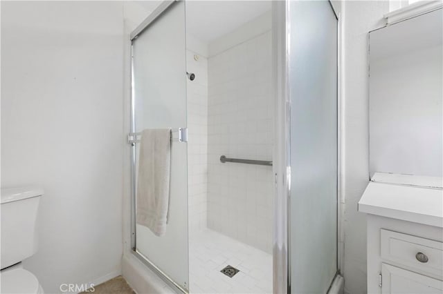 2805 Via Montecito, San Clemente, CA 92672 - full bath with toilet and a stall shower