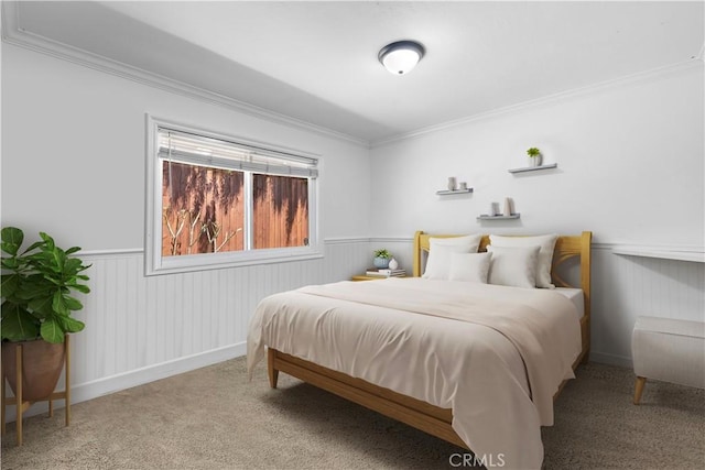 2805 Via Montecito, San Clemente, CA 92672 - carpeted bedroom featuring crown molding and wainscoting