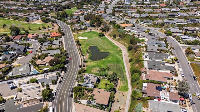 2805 Via Montecito, San Clemente, CA 92672 - aerial overview of property's location with a golf club, nearby suburban area, and a large body of water