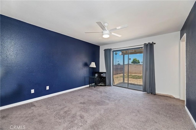 2294 Daisy Way, Hemet, CA 92545 - unfurnished room with a ceiling fan and carpet flooring