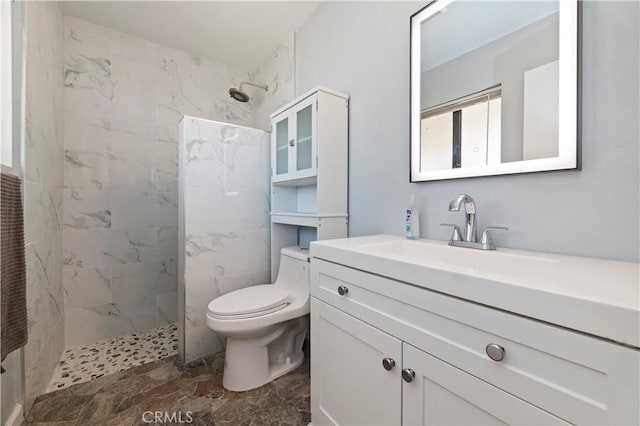 2294 Daisy Way, Hemet, CA 92545 - full bathroom with tiled shower and vanity
