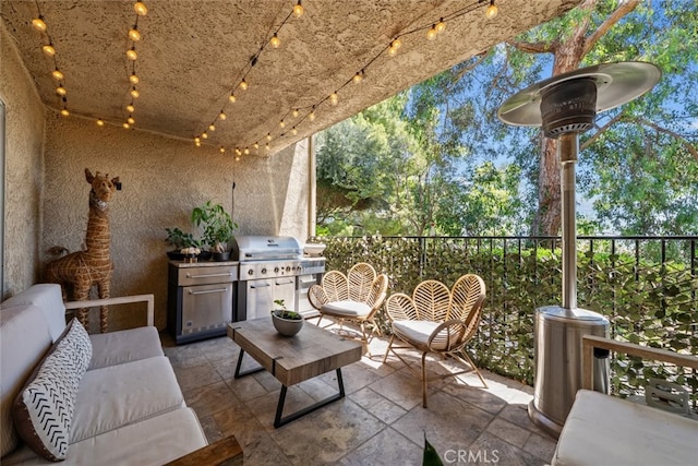 9778 Via Roma, Burbank, CA 91504 - view of patio / terrace with a grill