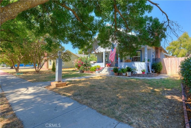 217 N Plumas St, Willows, CA 95988 - obstructed view of property featuring a porch