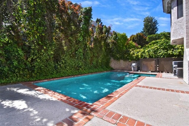 17000 Addison St, Encino, CA 91316 - view of pool featuring a patio and a fenced backyard
