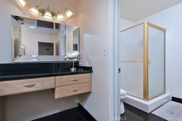 17000 Addison St, Encino, CA 91316 - full bath featuring tile patterned floors, a stall shower, and vanity
