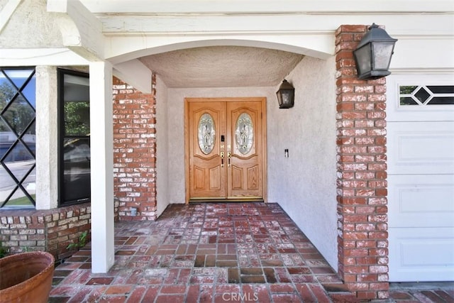 17000 Addison St, Encino, CA 91316 - entrance to property featuring brick siding and stucco siding