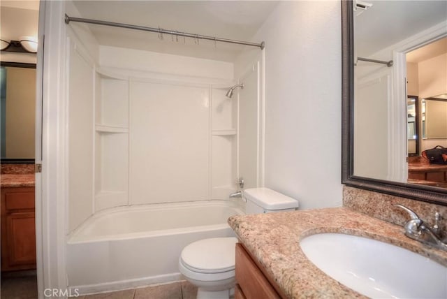 1130 W Blaine St, Riverside, CA 92507 - full bathroom with vanity and shower / tub combination
