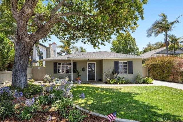 1544 3rd St, Manhattan Beach, CA 90266 - ranch-style home with stucco siding and a chimney