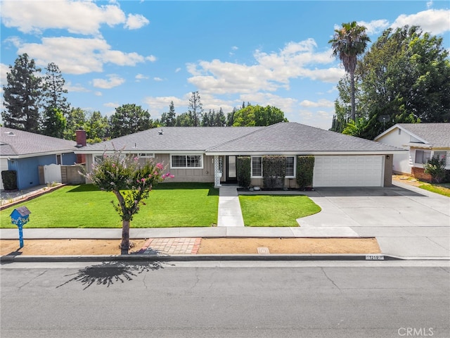 1219 N Van Buren St, Placentia, CA 92870 - ranch-style house featuring driveway and an attached garage