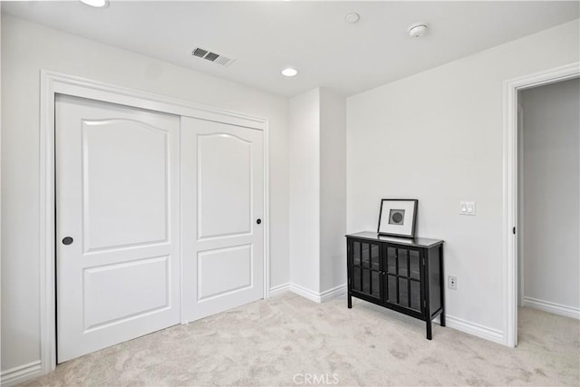 1128 Huntington Dr Unit C, South Pasadena, CA 91030 - carpeted bedroom with a closet and recessed lighting
