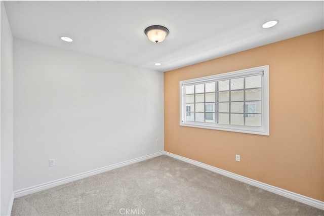 1128 Huntington Dr Unit C, South Pasadena, CA 91030 - empty room featuring carpet flooring and recessed lighting