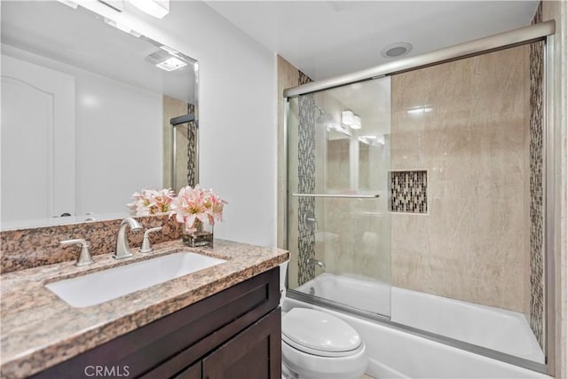 1128 Huntington Dr Unit C, South Pasadena, CA 91030 - full bath with vanity and shower / bath combination with glass door