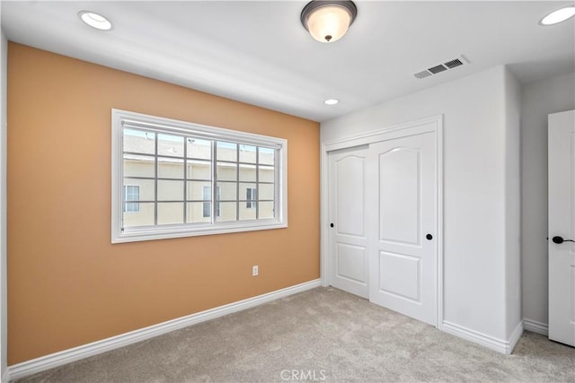 1128 Huntington Dr Unit C, South Pasadena, CA 91030 - unfurnished bedroom with carpet, a closet, and recessed lighting
