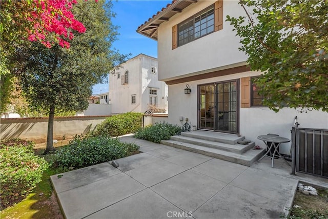 1128 Huntington Dr Unit C, South Pasadena, CA 91030 - back of house featuring stucco siding and a patio area
