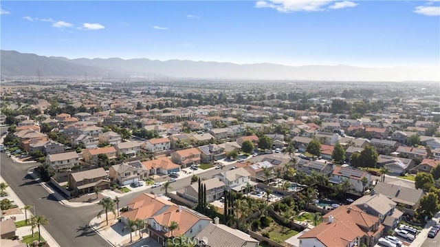 15353 Isabel Ln, Fontana, CA 92336 - aerial view of residential area with a mountainous background
