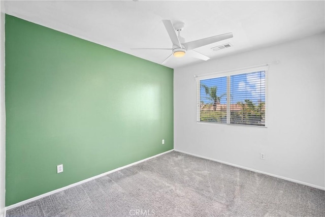 15353 Isabel Ln, Fontana, CA 92336 - carpeted empty room featuring ceiling fan and baseboards