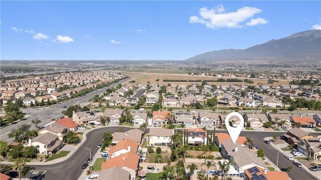 15353 Isabel Ln, Fontana, CA 92336 - aerial perspective of suburban area featuring mountains