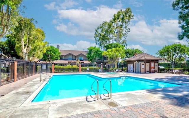 2323 S Cutty Way Unit 58, Anaheim, CA 92802 - community pool featuring a patio area