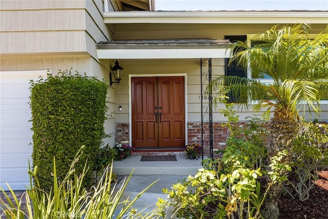 17542 Rainier Dr, North Tustin, CA 92705 - property entrance with a garage