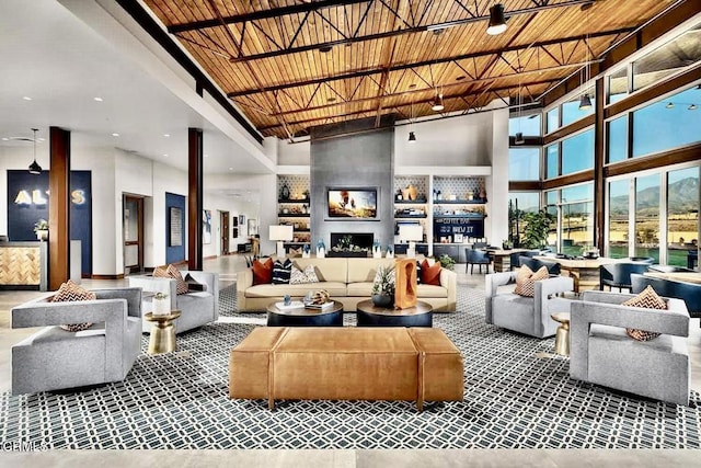 1622 Trailview Dr, Beaumont, CA 92223 - building lobby featuring a towering ceiling