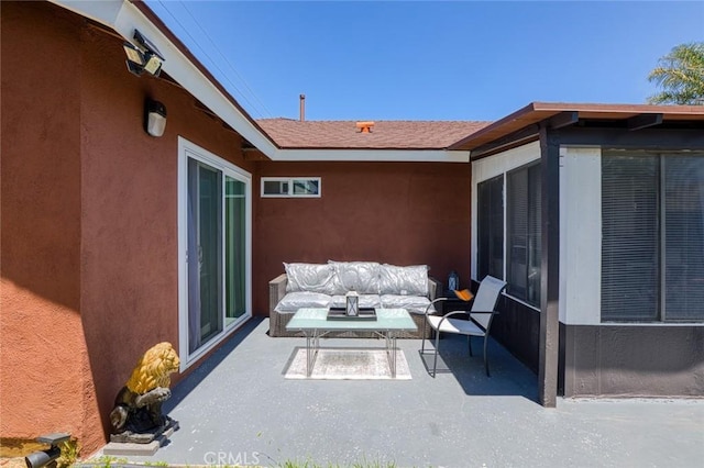 6002 Calvin Cir, Huntington Beach, CA 92647 - view of patio / terrace with an outdoor hangout area
