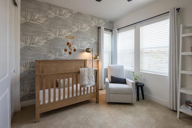 744 Adelaide Cir, Encinitas, CA 92024 - bedroom featuring a nursery area and carpet floors