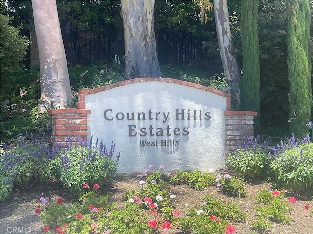 8042 Masefield Ct, West Hills, CA 91304 - view of community / neighborhood sign