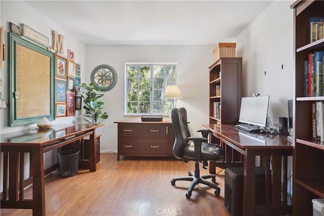 8042 Masefield Ct, West Hills, CA 91304 - office with light wood finished floors