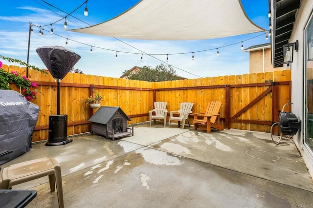 1254 13th St, Imperial Beach, CA 91932 - fenced backyard with a patio area and a grill