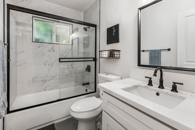 1254 13th St, Imperial Beach, CA 91932 - full bath featuring vanity and combined bath / shower with glass door