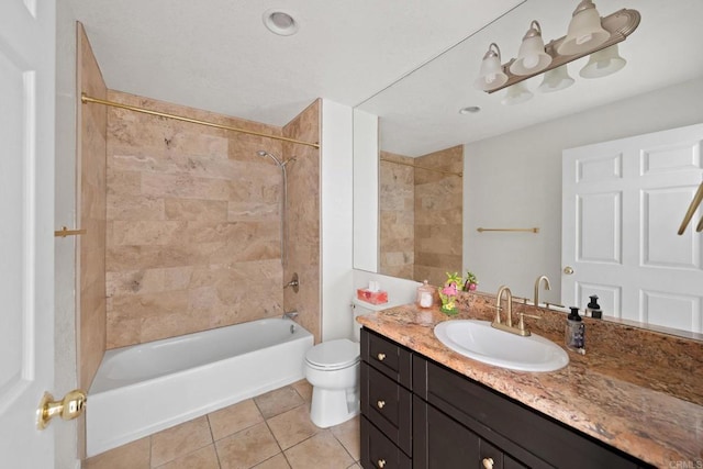 9860 Dale Ave Unit A8, Spring Valley, CA 91977 - bathroom with vanity, shower / bath combination, and tile patterned flooring