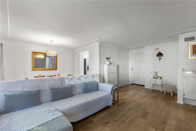 4859 Coldwater Canyon Ave Unit 4, Sherman Oaks, CA 91423 - living area with wood finished floors