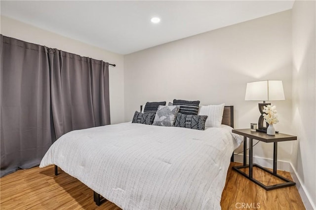 1124 S Citron Unit 85, Anaheim, CA 92805 - bedroom featuring wood finished floors and recessed lighting