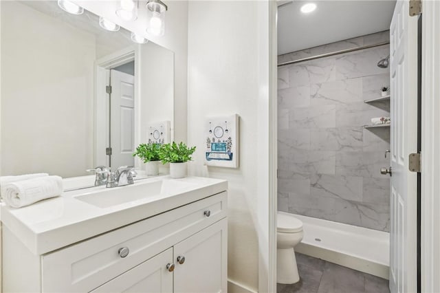 1124 S Citron Unit 85, Anaheim, CA 92805 - bathroom with vanity and a stall shower