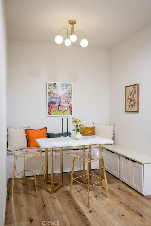1030 Echo Park Ave, Los Angeles, CA 90026 - dining area with breakfast area and light wood finished floors